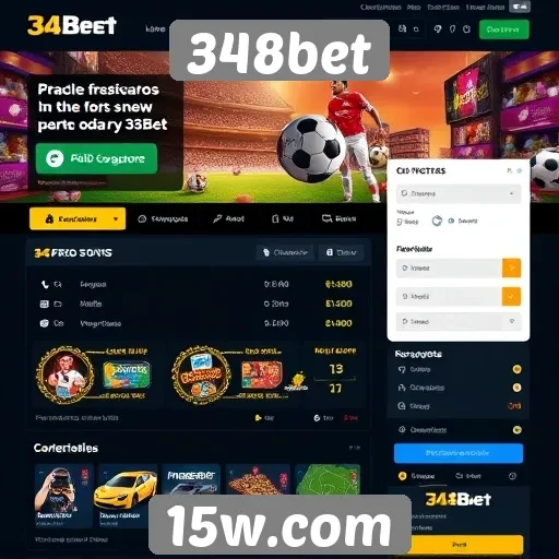 Facilidade de navegação no site 348bet