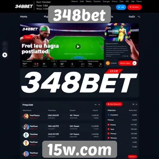 Navegação e usabilidade do site 348bet