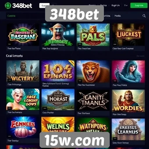 Estudo sobre a oferta de jogos da 348bet